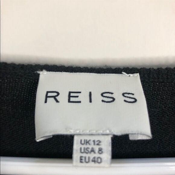 euc Reiss Houston wool sweater dress US size 8 - Picture 8 of 10